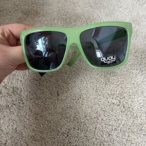 COPY - Quay Australia Green/Black Sunglasses NWT